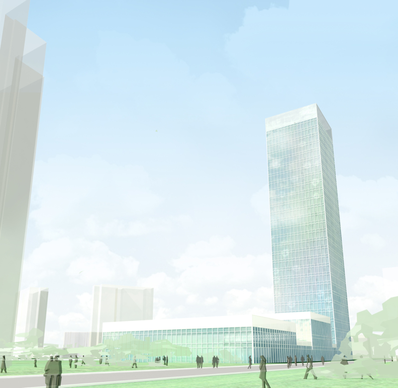 Fitness Complex with administration area and underground parking, MOSCOW, PROEZD NANSENA