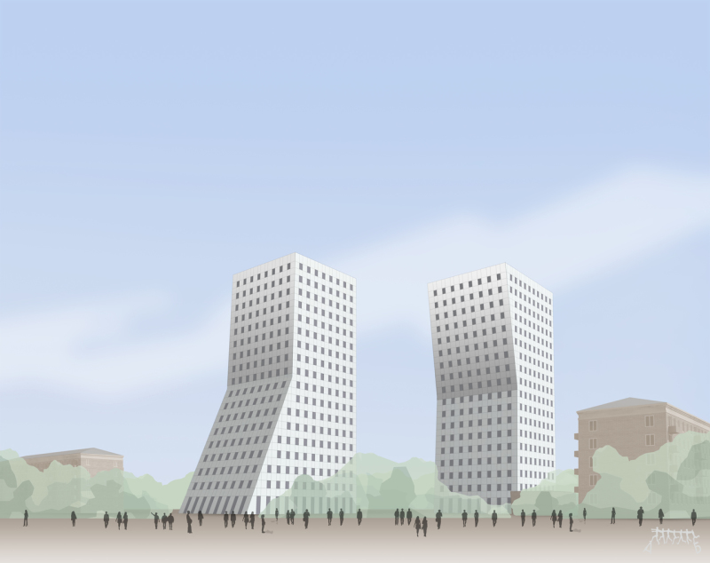 Residential Complex with Fitness Centre and underground parking, MOSCOW, ISKRA STREET