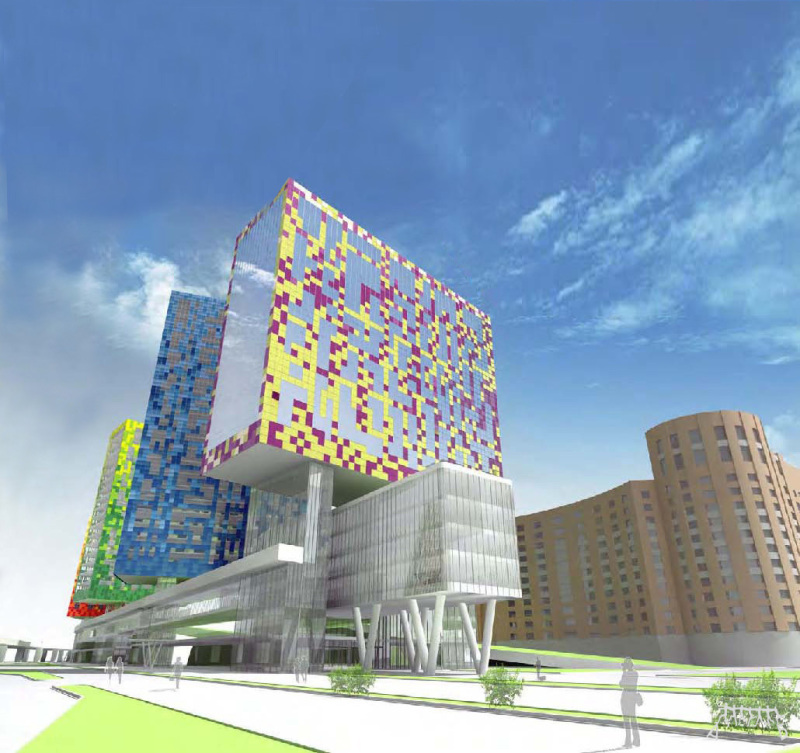Residential Complex with adjacent commercial premises and underground parking, PERM