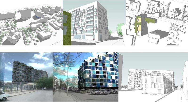 Office & Residential Complex with underground parking, KRASNODAR