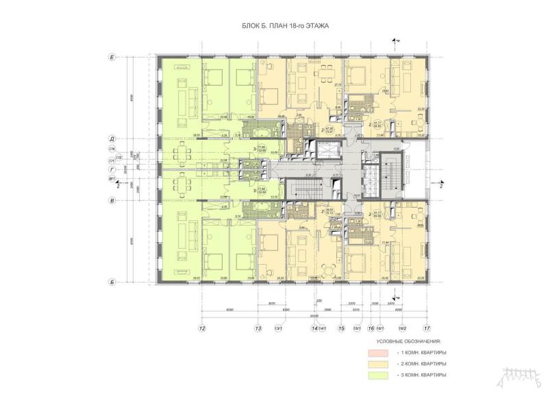 Residential Complex with Fitness Centre and underground parking, MOSCOW, ISKRA STREET