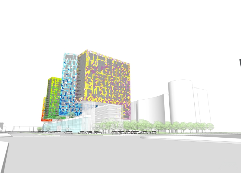 Residential Complex with adjacent commercial premises and underground parking, PERM