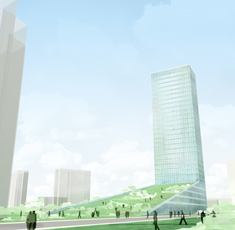 Fitness Complex with administration area and underground parking, MOSCOW, PROEZD NANSENA