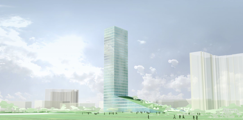 Fitness Complex with administration area and underground parking, MOSCOW, PROEZD NANSENA