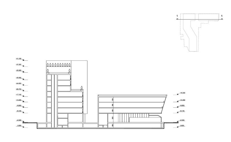 Office & Residential Complex with underground parking, KRASNODAR