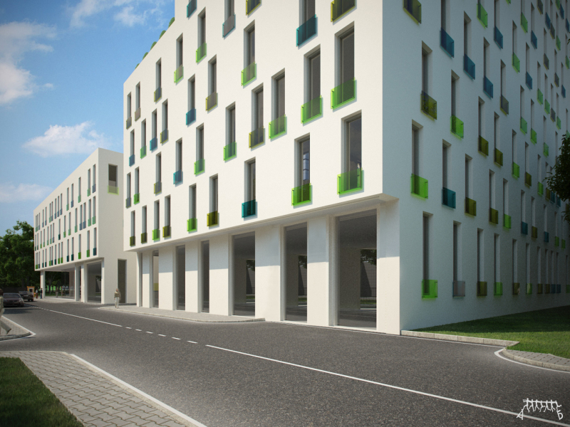 Office & Residential Complex with underground parking, KRASNODAR