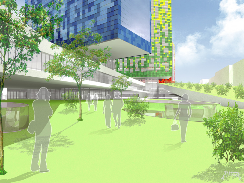 Residential Complex with adjacent commercial premises and underground parking, PERM